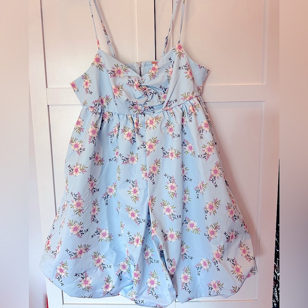 FREE PEOPLE In a Bubble Babydoll Dress!